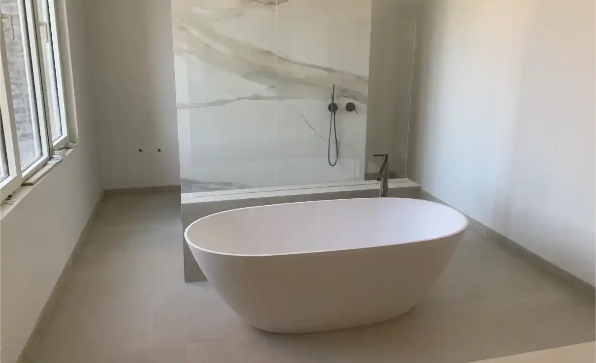 Naadloze XXL-afwerking